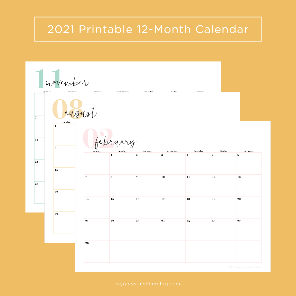 free-2021-printable-calendars-my-only-sunshine